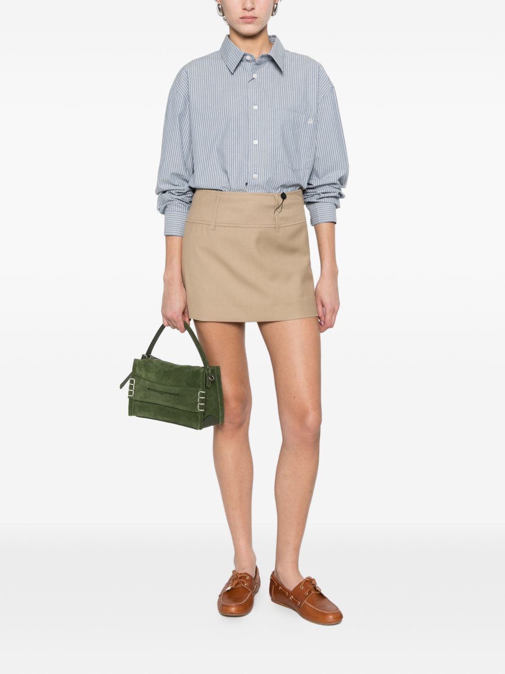Dunst Dunst Striped cotton shirt