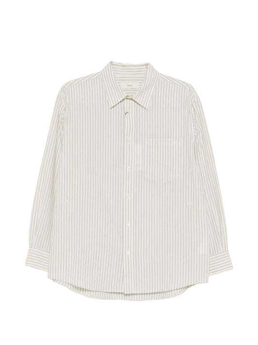 Dunst Dunst Striped cotton shirt