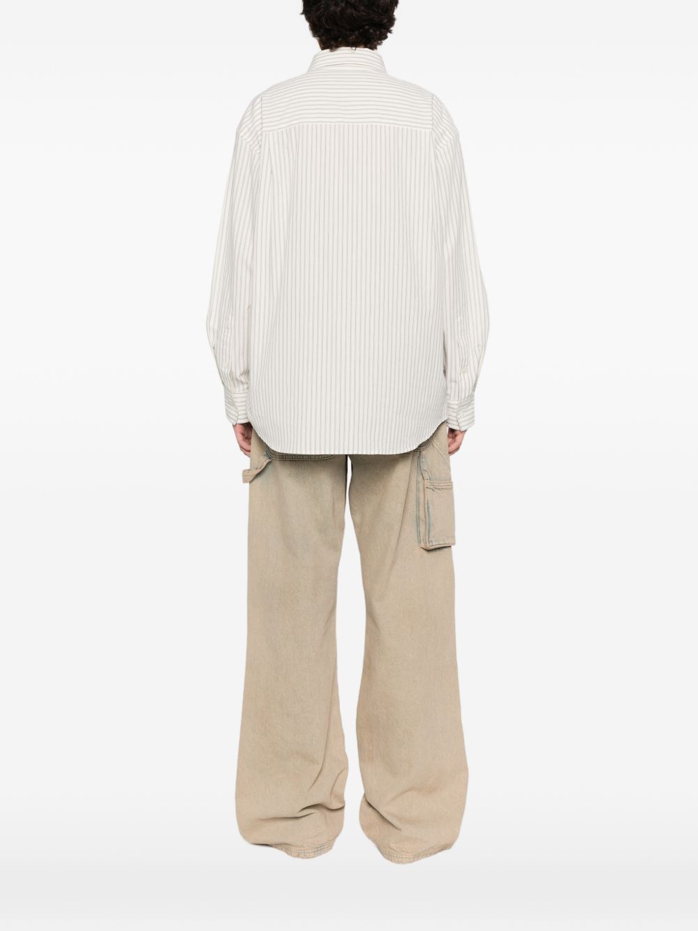 Dunst Dunst Striped cotton shirt