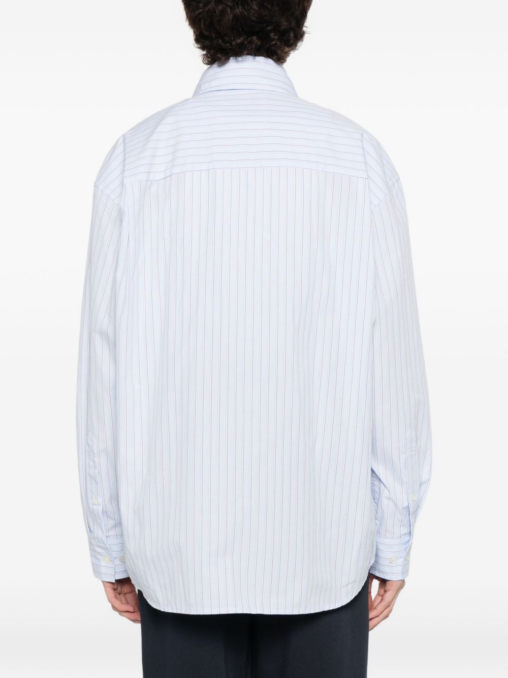 Dunst Dunst Striped cotton shirt