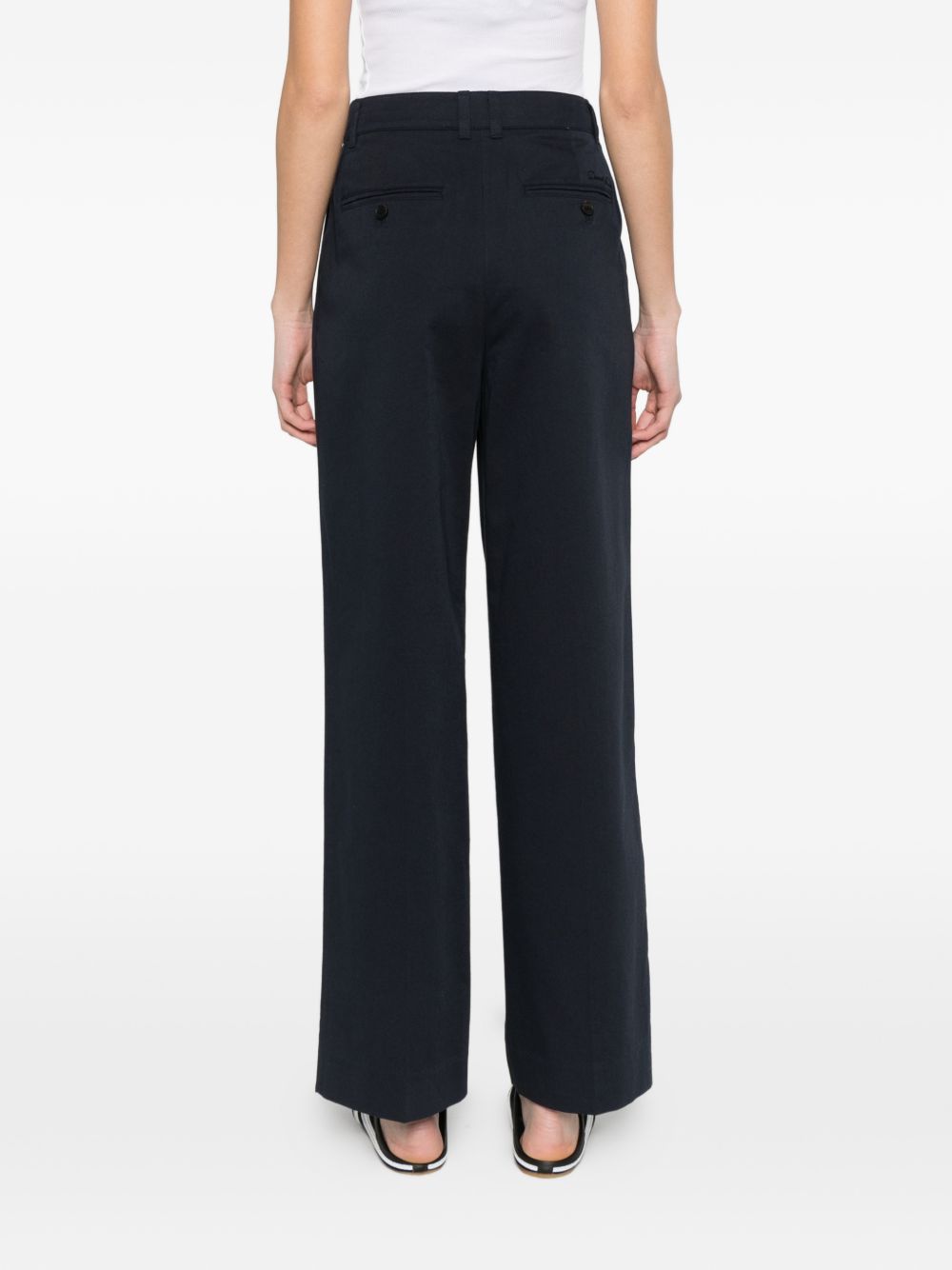 Dunst Dunst Cotton blend chino trousers