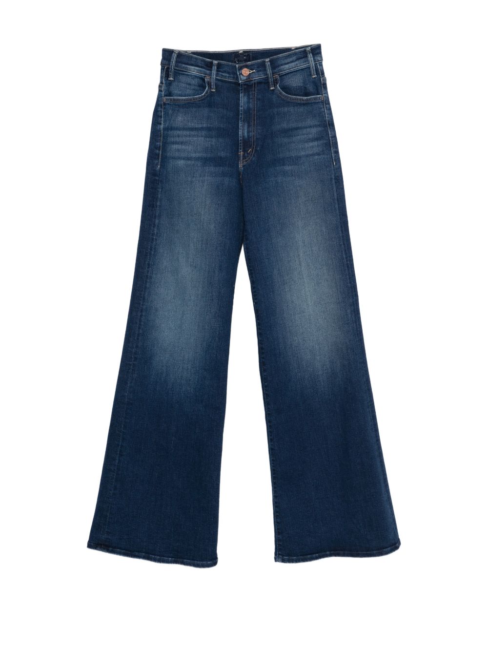 Mother Mother The Hustler Roller Sneak denim jeans
