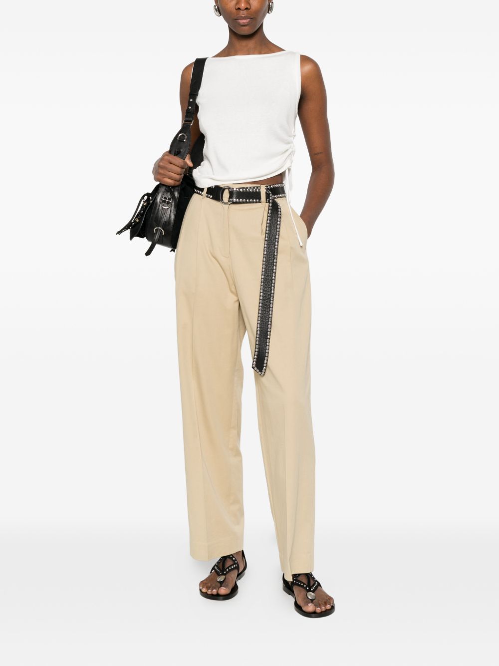 Dunst Dunst Cotton blend chino trousers