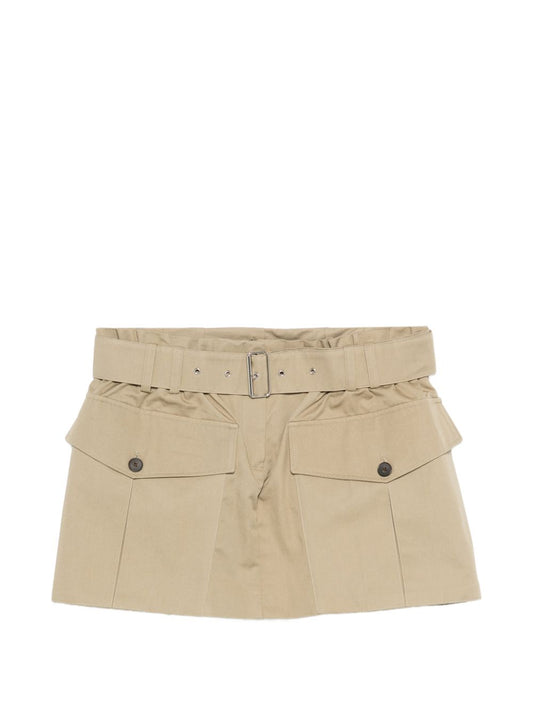 Iro Iro Inoa cotton blend skirt