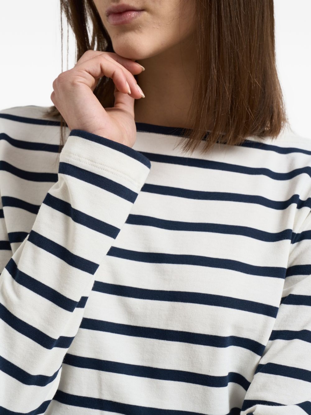 Semicouture Semicouture Carmelita striped cotton sweater