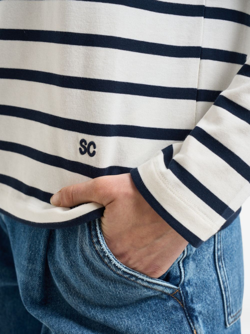 Semicouture Semicouture Carmelita striped cotton sweater