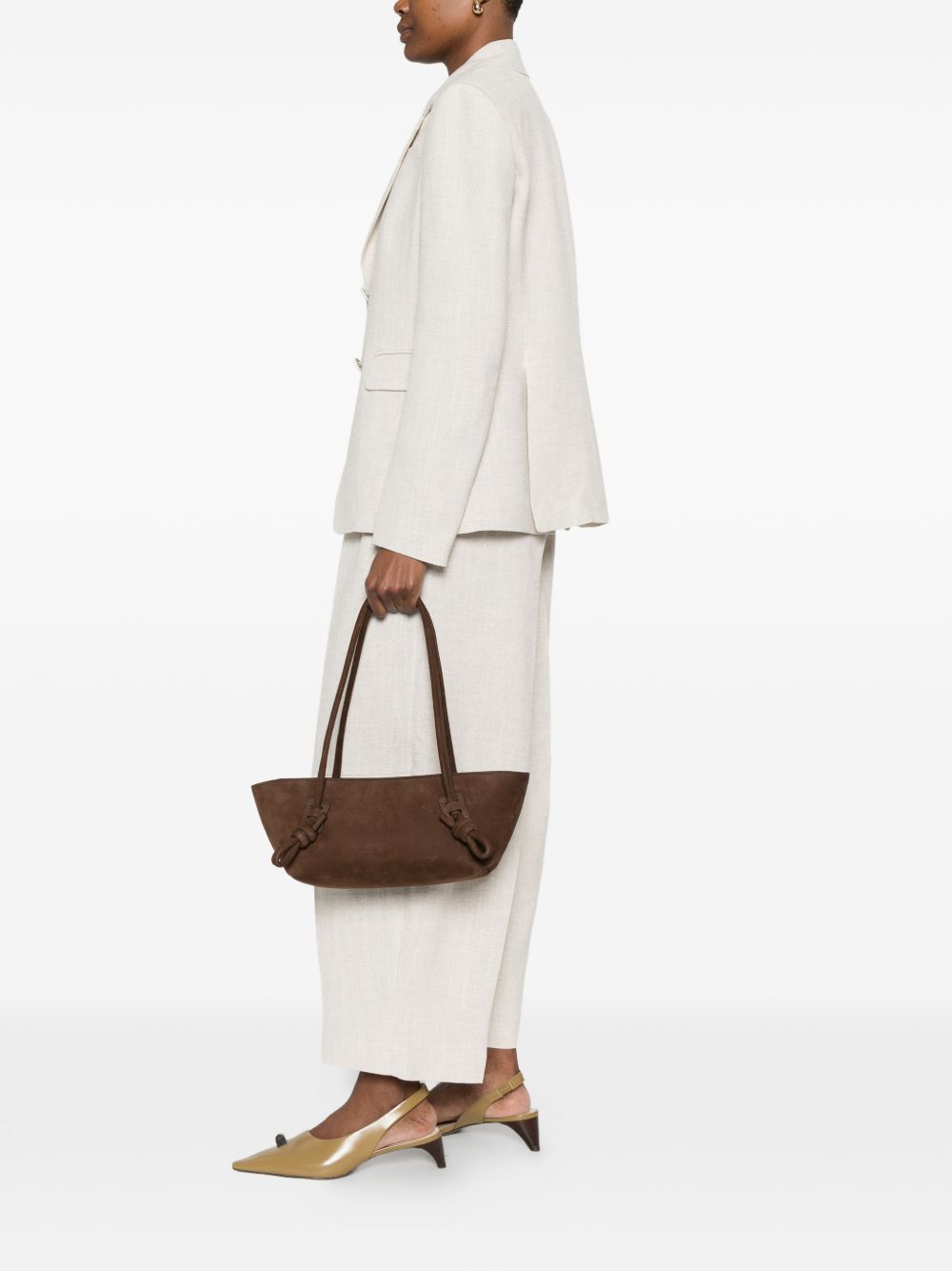 Hereu Hereu Fleca Knotted-Handle Shoulder Bag
