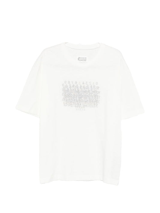 تيشيرت Maison Margiela بشعار قطني