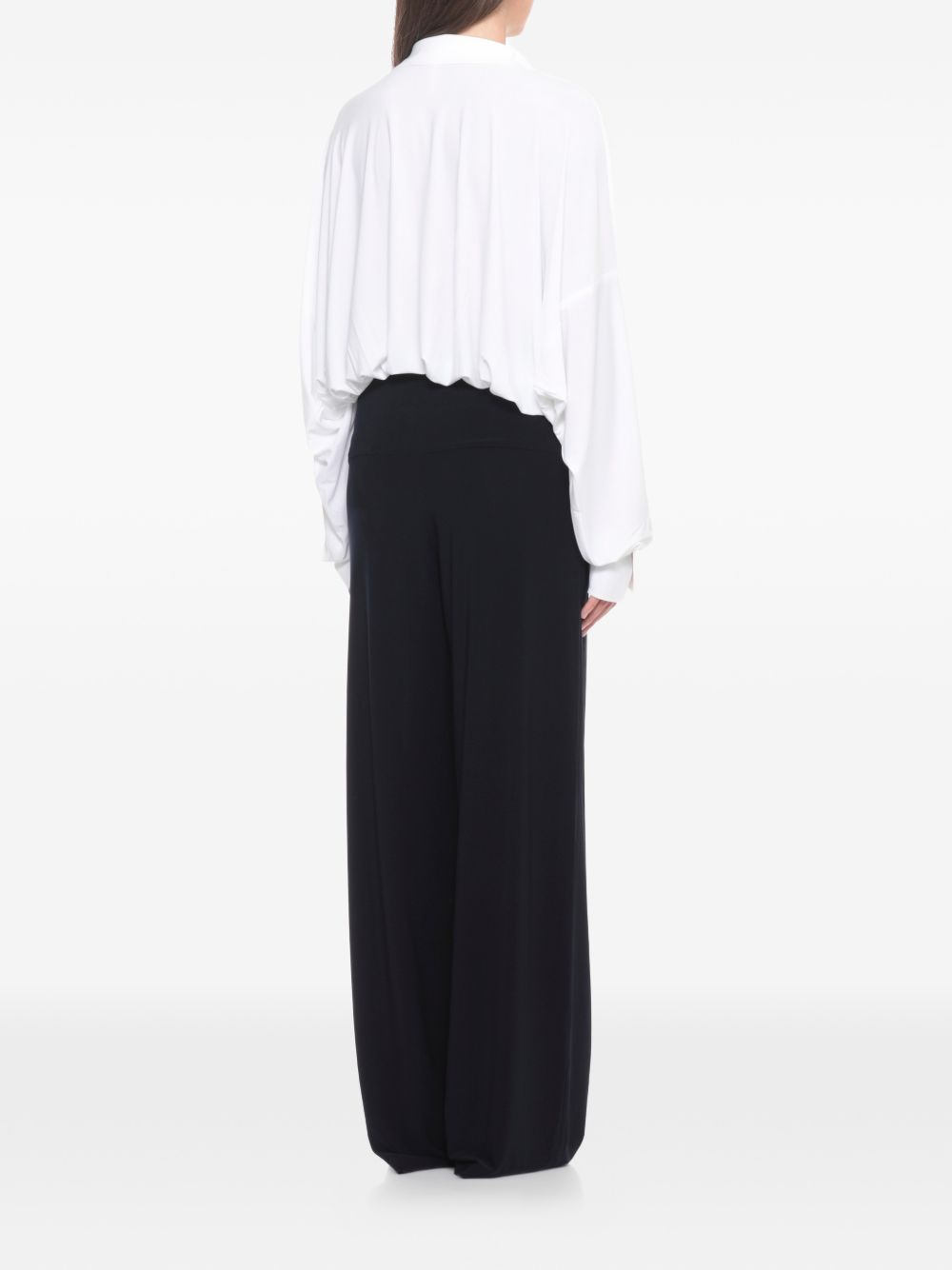 Norma Kamali Norma Kamali Oversized shirt bodysuit