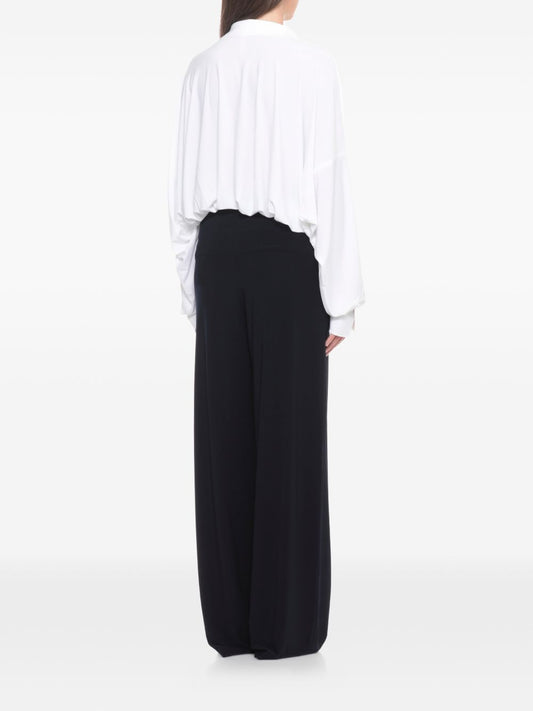 Norma Kamali Norma Kamali Oversized shirt bodysuit