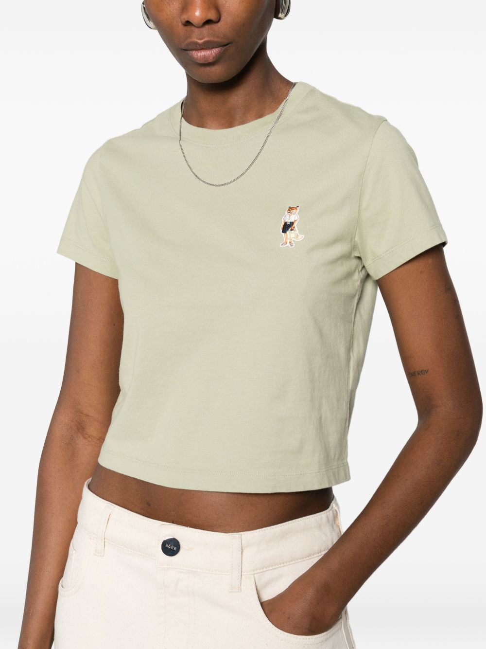 Maison Kitsuné Maison Kitsuné Dressed Fox Comfort Tee-Shirt