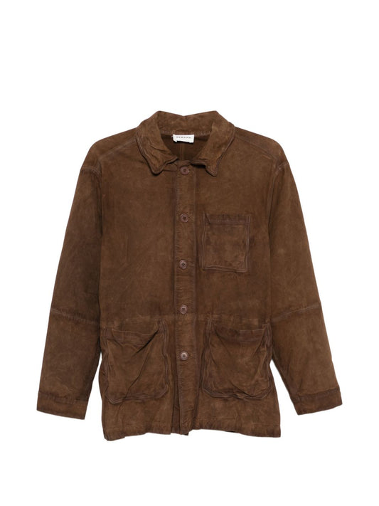 Parosh Parosh P.A.R.O.S.H. Suede leather jacket
