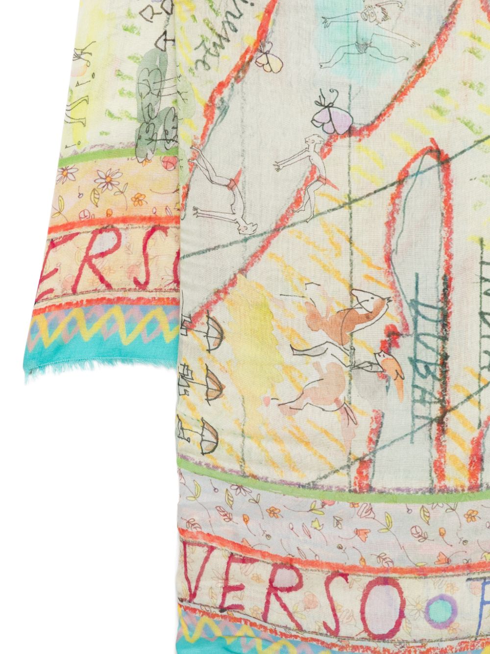 Faliero Sarti Faliero Sarti Forte Dei Marmi silk blend stole