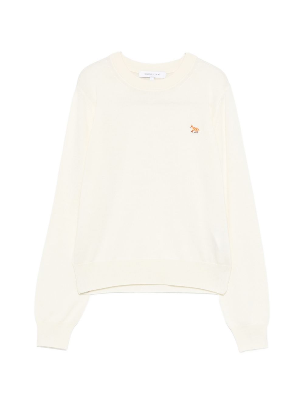 Maison Kitsuné Maison Kitsuné Baby Fox wool crewneck jumper