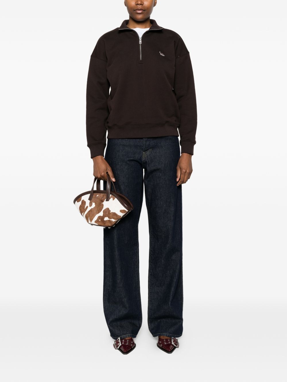 Maison Kitsuné Maison Kitsuné Baby Fox cotton sweatshirt