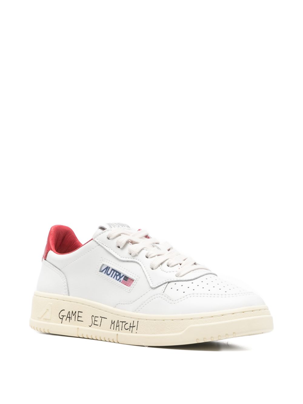 Autry Autry Medalist Low Leather Sneakers