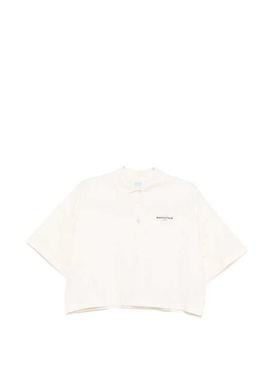 Maison Kitsuné Maison Kitsuné Oversized cotton polo shirt
