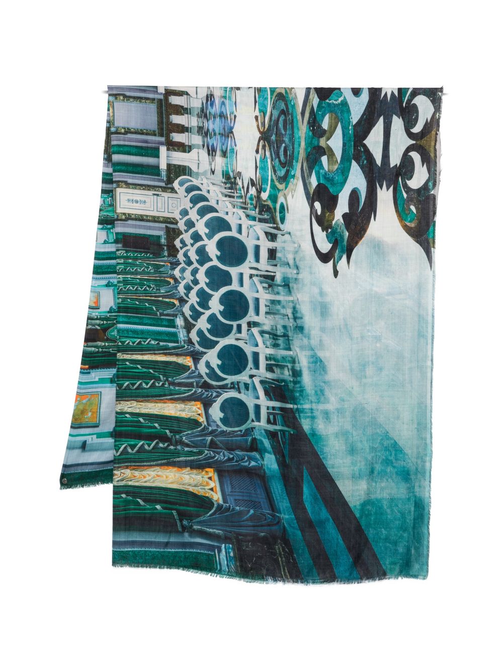 Faliero Sarti Faliero Sarti Palazzo Mariinskyi silk stole