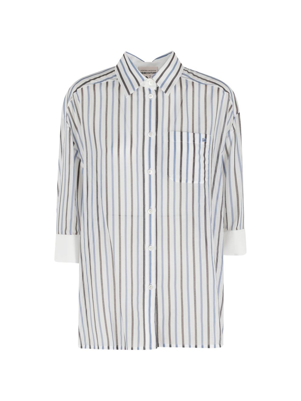 Semicouture Semicouture Gracia striped cotton shirt