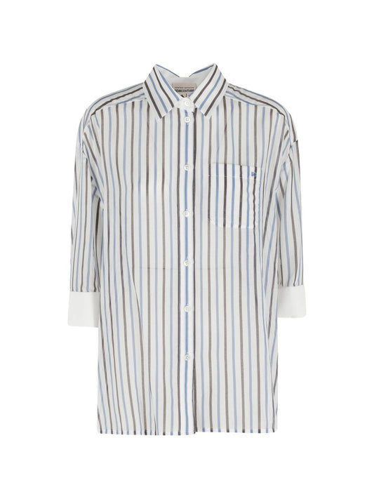 Semicouture Semicouture Gracia striped cotton shirt