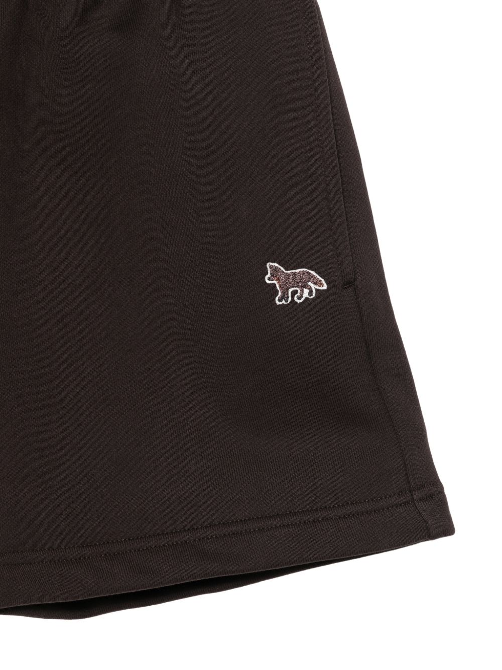 Maison Kitsuné Maison Kitsuné Baby Fox-patch shorts