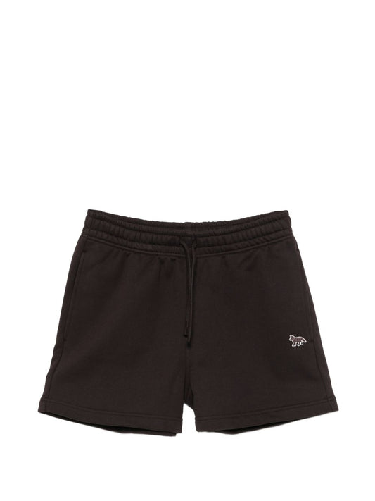 Maison Kitsuné Maison Kitsuné Baby Fox-patch shorts