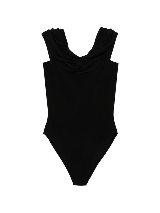 Norma Kamali Norma Kamali Offshoulder bdoysuit