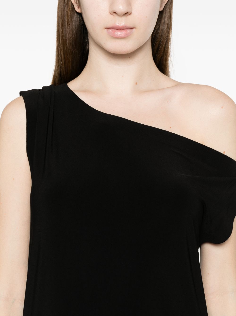 Norma Kamali Norma Kamali Side slit long dress
