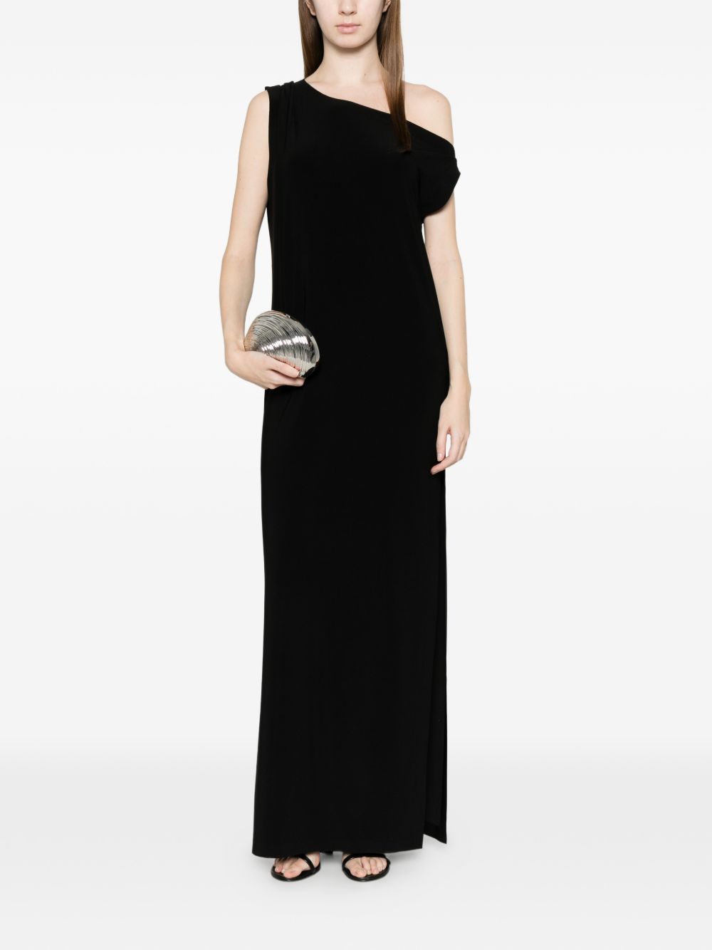 Norma Kamali Norma Kamali Side slit long dress