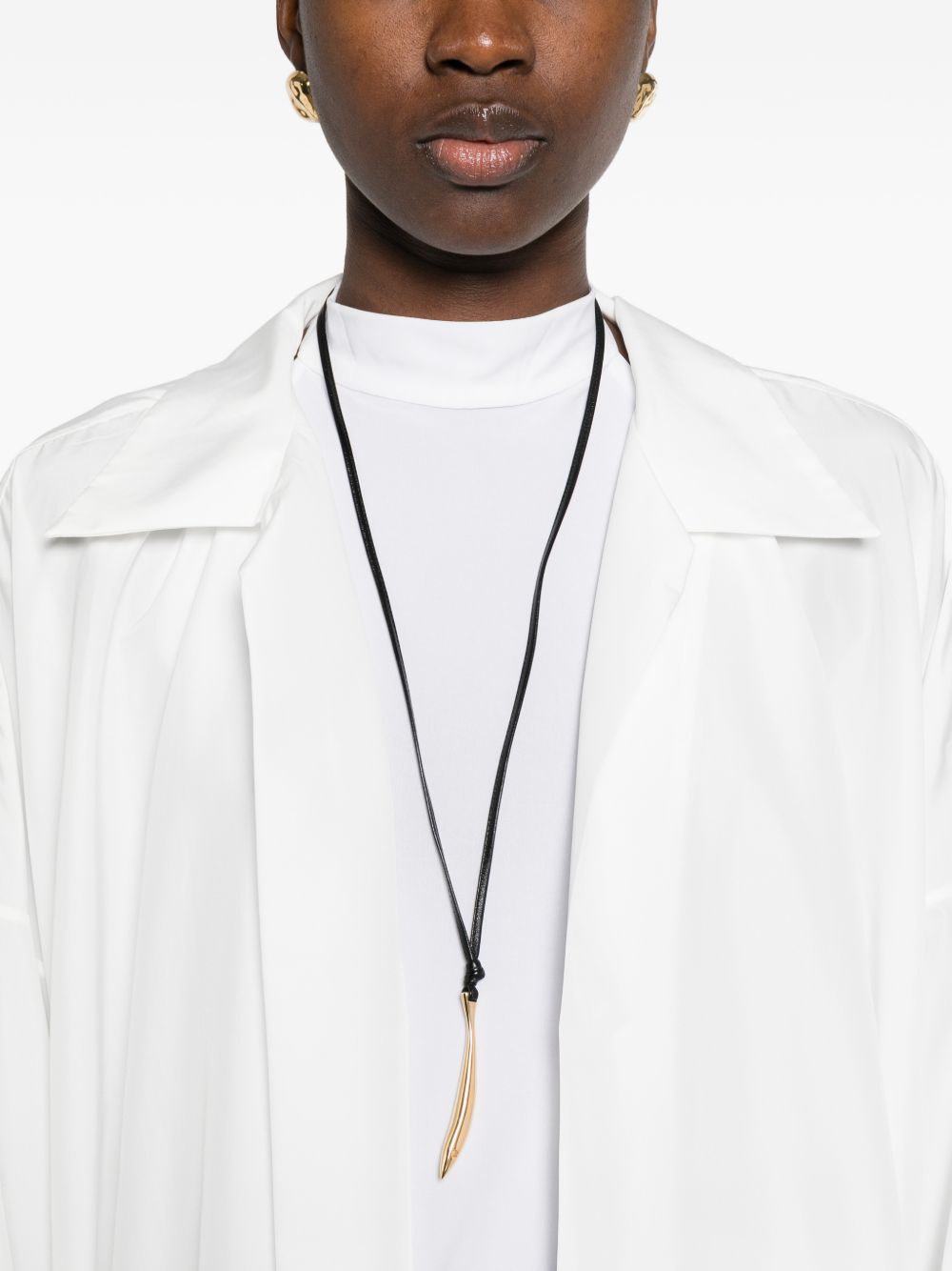 Norma Kamali Norma Kamali Oversized shirt dress