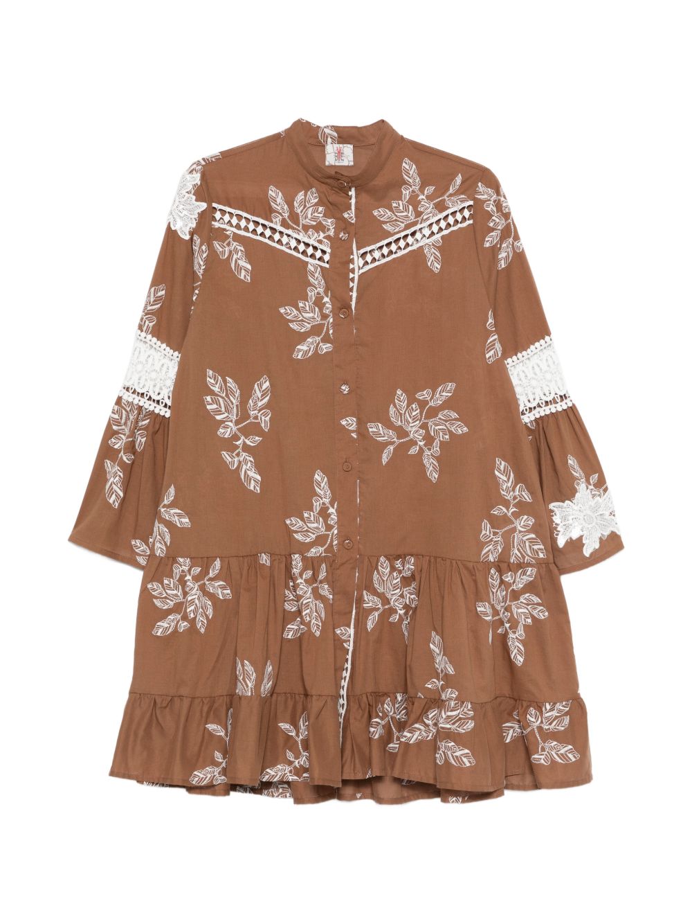BYE Bye Printed cotton dress
