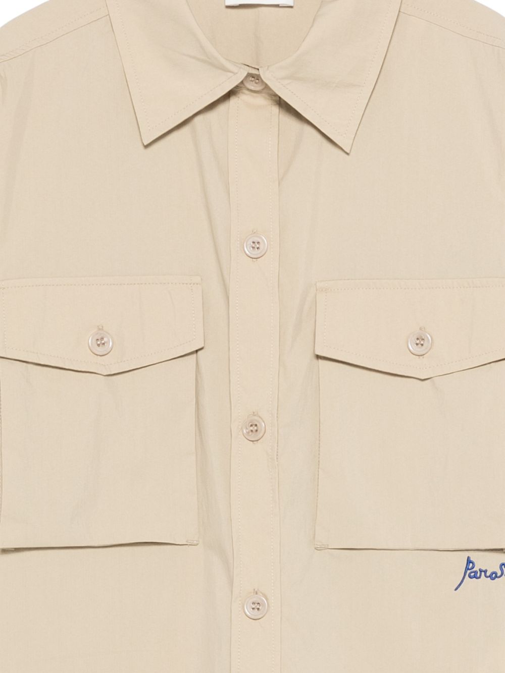 Parosh Parosh P.A.R.O.S.H. Nylon and cotton shirt