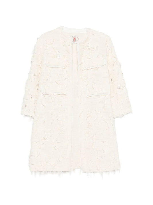 BYE Bye Cotton blend caban coat