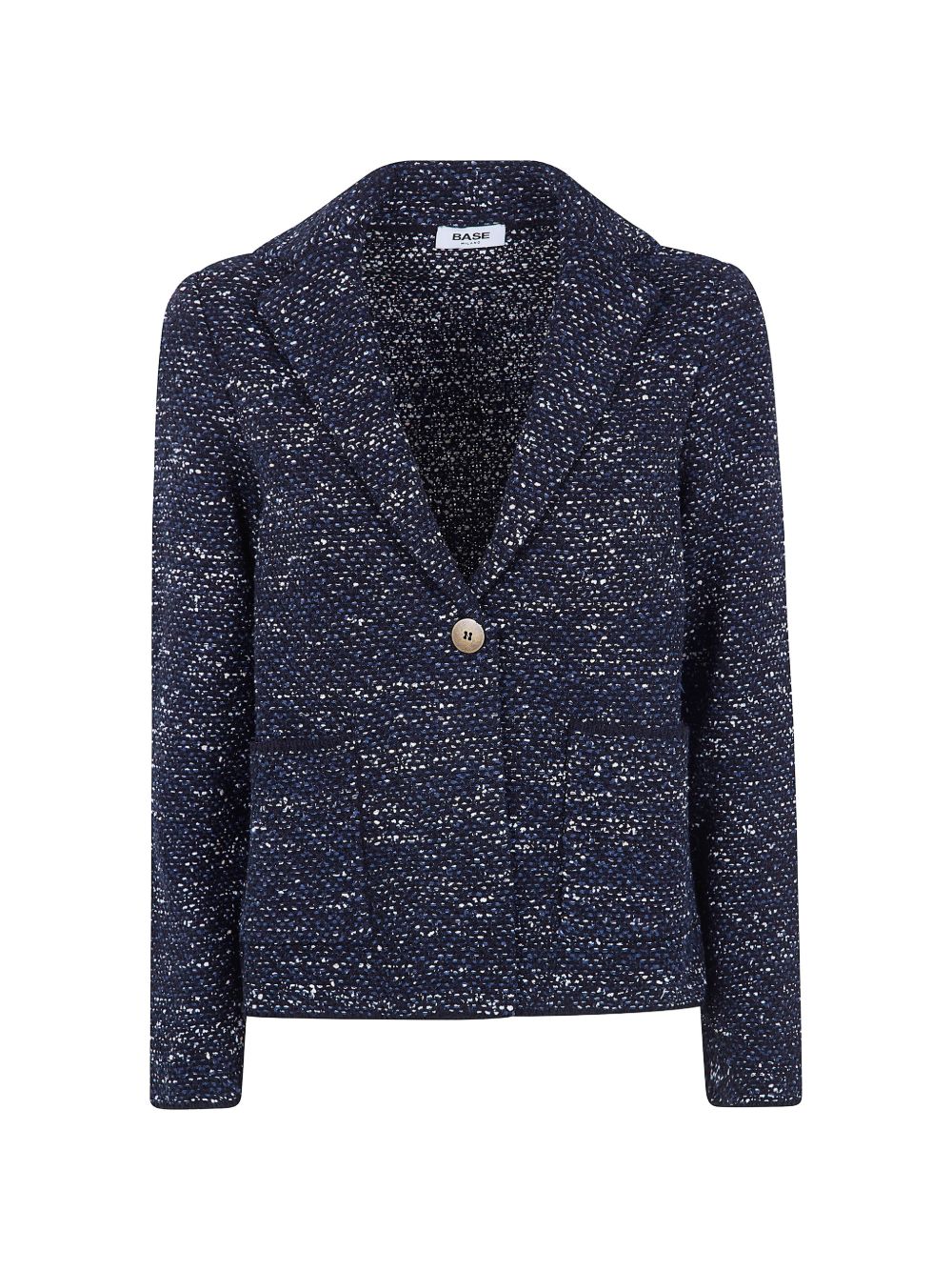 Base Base Cotton blend single-breasted jacket