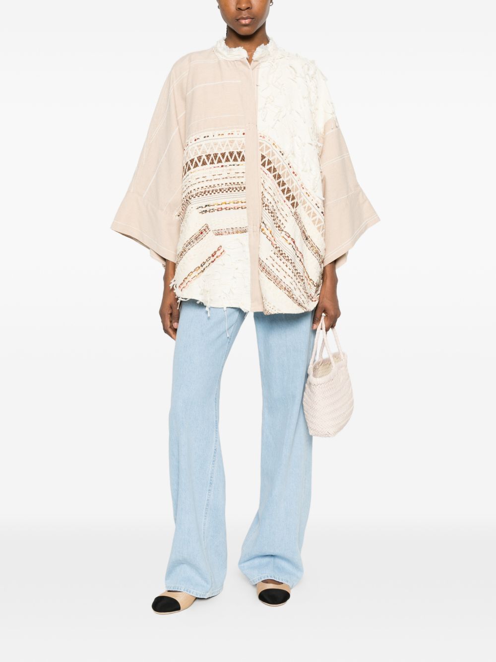 BYE Bye Cotton blend caban coat