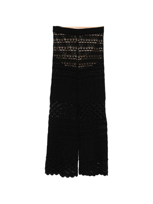 Semicouture Semicouture Amalia cotton trousers