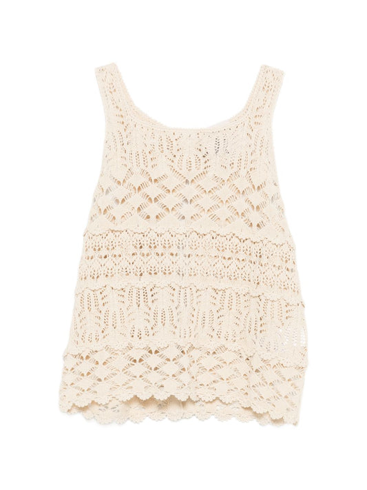 Semicouture Semicouture Shelley cotton tank top