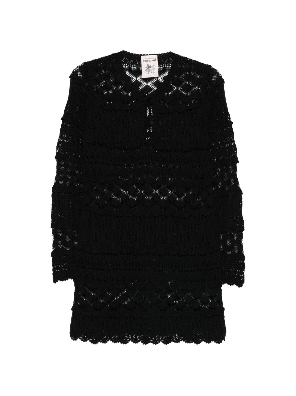 Semicouture Semicouture Alvina cotton mini dress