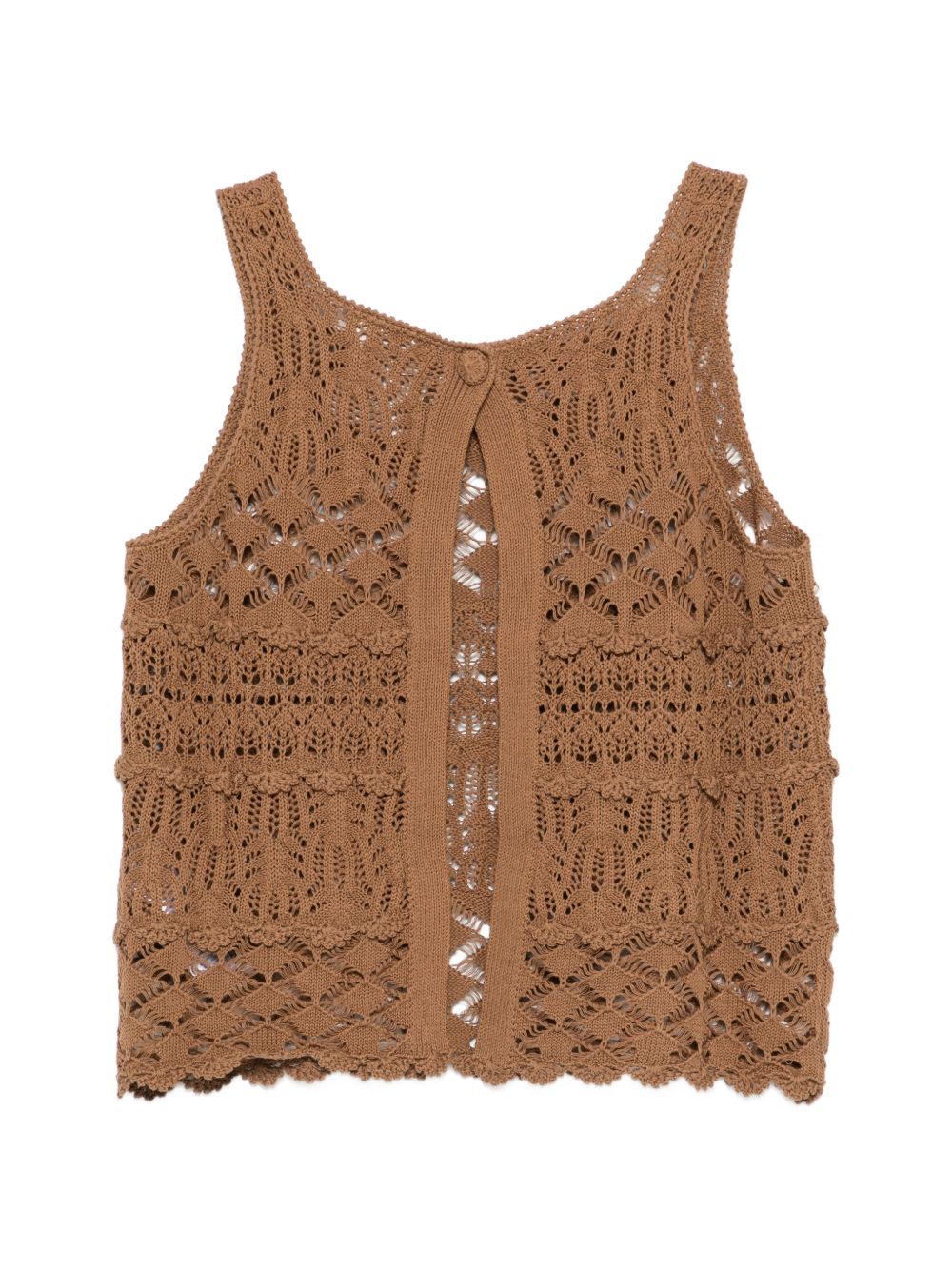 Semicouture Semicouture Shelley cotton tank top
