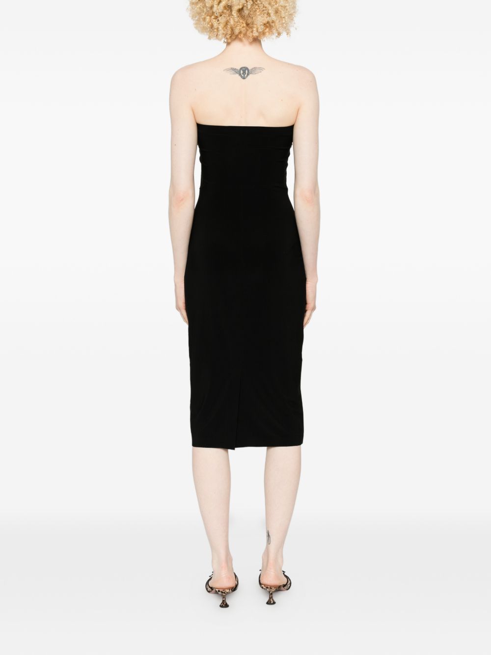 Norma Kamali Norma Kamali Strapless midi dress