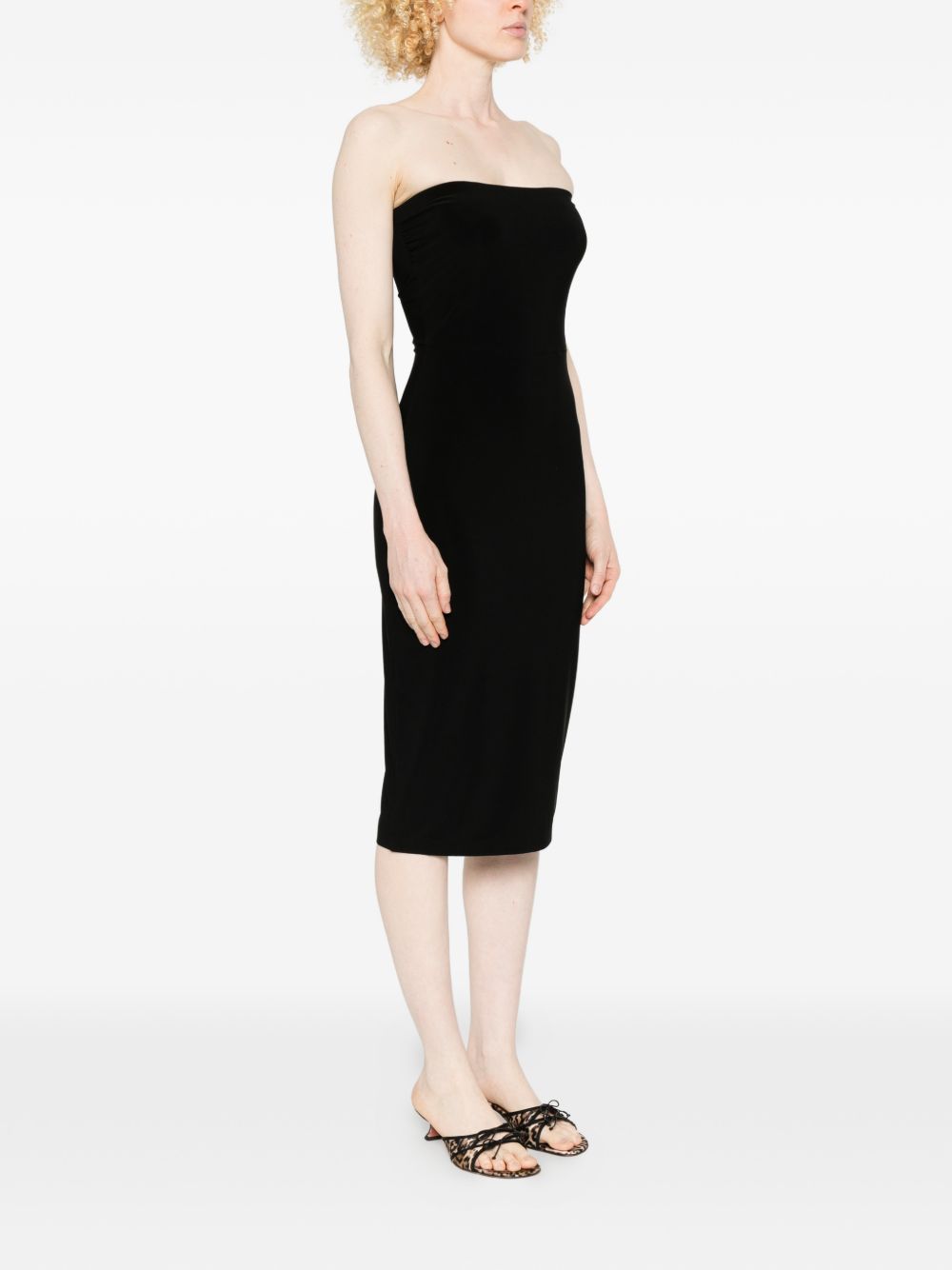 Norma Kamali Norma Kamali Strapless midi dress