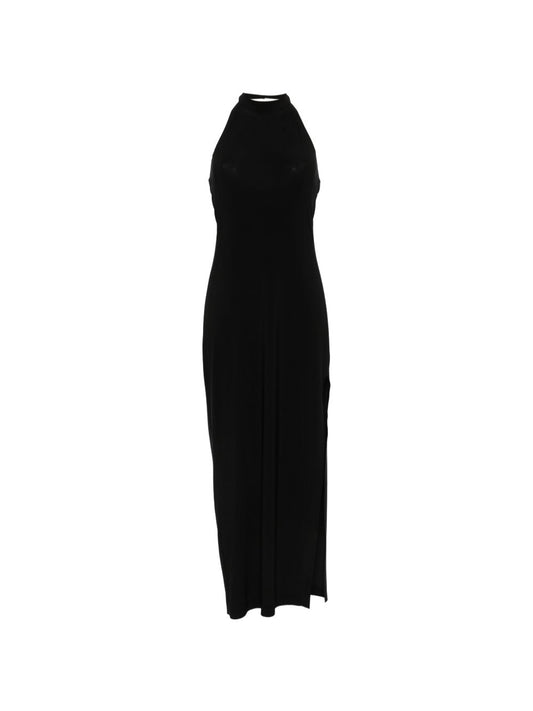 Norma Kamali Norma Kamali Side slit long dress