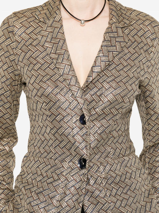 Siyu Tallis single-breasted jacket