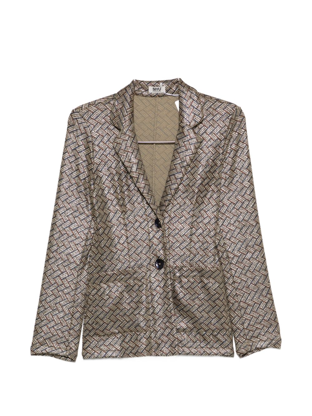 Siyu Siyu Tallis single-breasted jacket