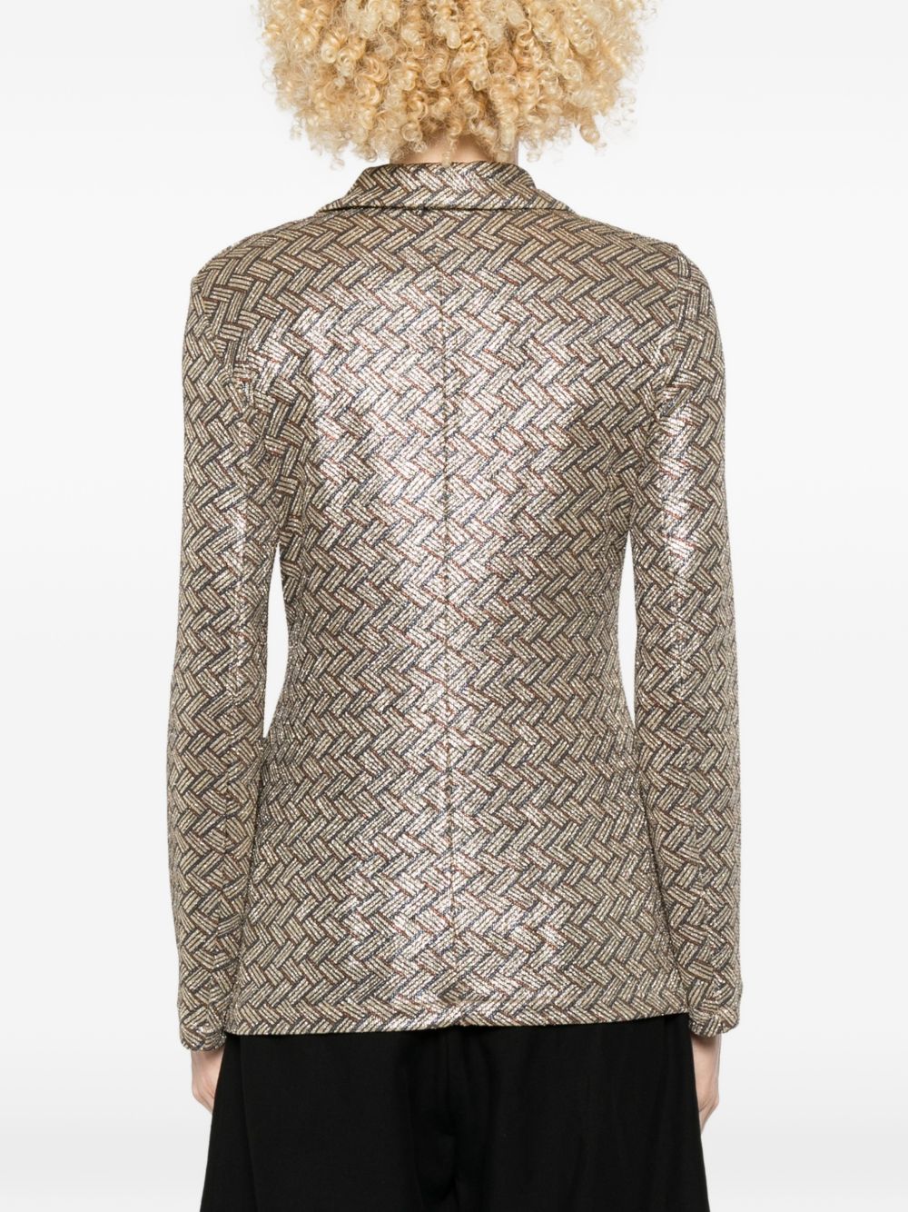 Siyu Siyu Tallis single-breasted jacket