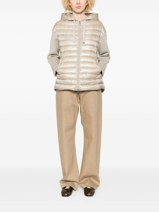 Herno Cotton and nylon down jacket