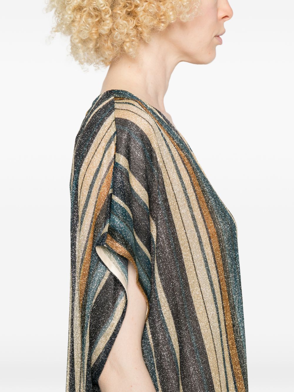 Siyu Siyu Zoe striped kaftan dress