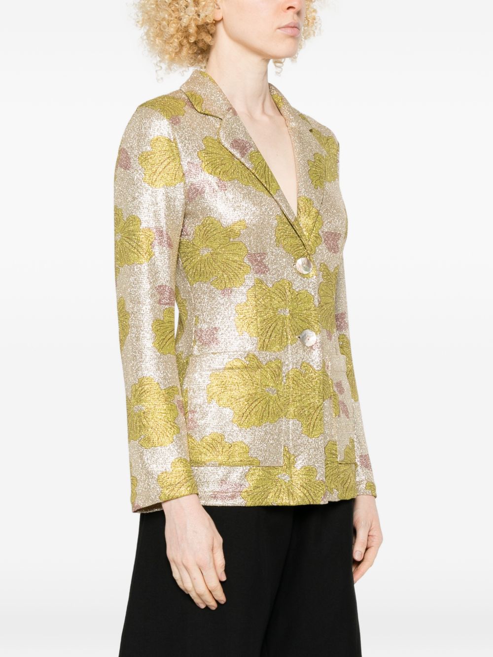 Siyu Siyu Rosella single-breasted jacket