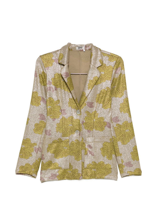 Siyu Siyu Rosella single-breasted jacket