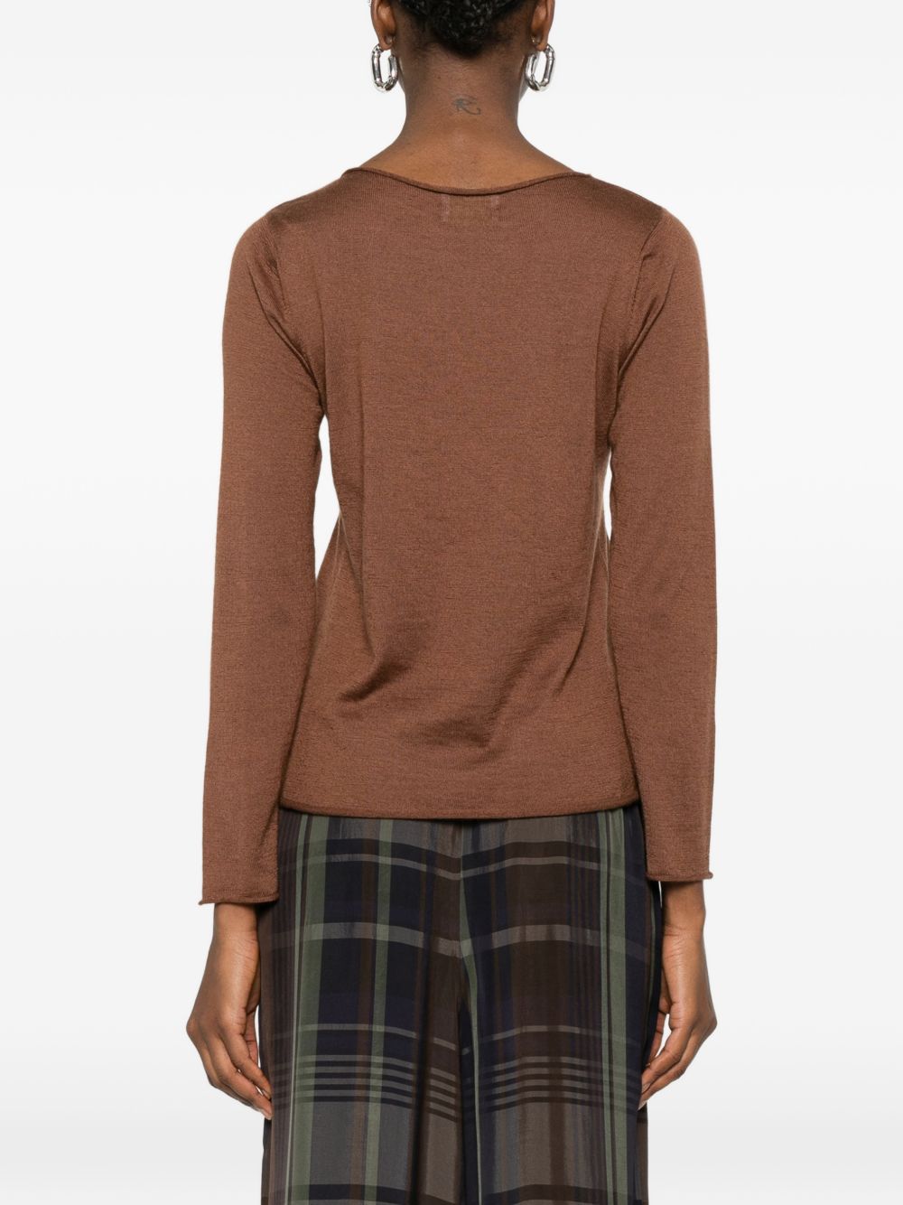 Beyou Beyou Cashmere and silk blend sweater